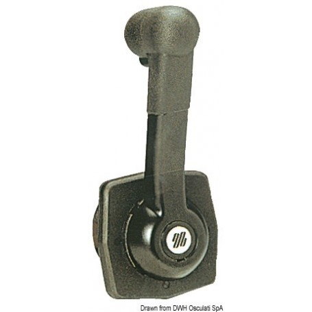 Boîtier mono-levier encastrable pour montage sur paroi - Ultraflex Boîtier de commande 8031164389450 45.452.04