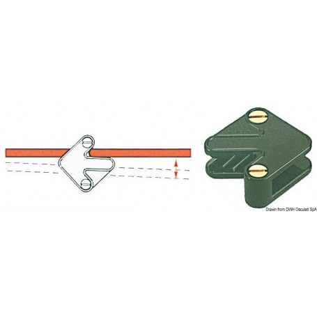 CLAMCLEATS POUR VOILES - Clamcleat Bloqueurs 5024220124105 56.241.00