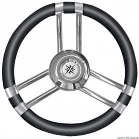 Volants à branches en inox Cône universel Ultraflex / Morse / Teleflex - Osculati Volant & Barre à roue  45.137.01