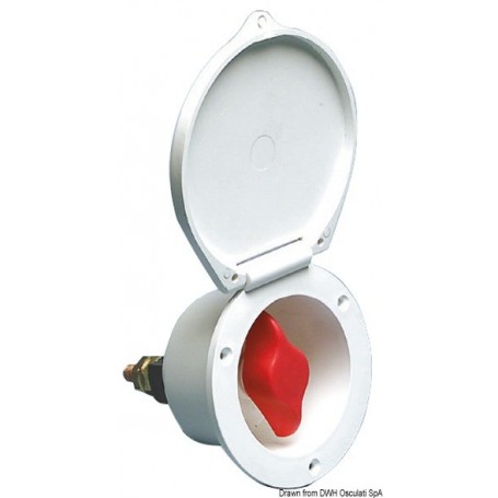 Coupe-batterie marin à encastrer Heavy Duty - Osculati Coupe-batteries / Coupleurs 8033137011054 14.385.50