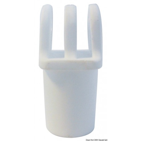 Pièces de rechange pour tauds nylon blanc Lot de 4 - Osculati Taud bimini et cagnard 8033137146589 46.625.02