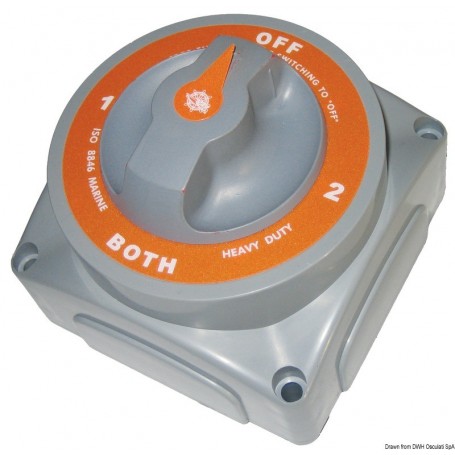 Interrupteur/coupleur pour batteries Selecta New - Osculati Coupe-batteries / Coupleurs 8033137005671 14.921.00