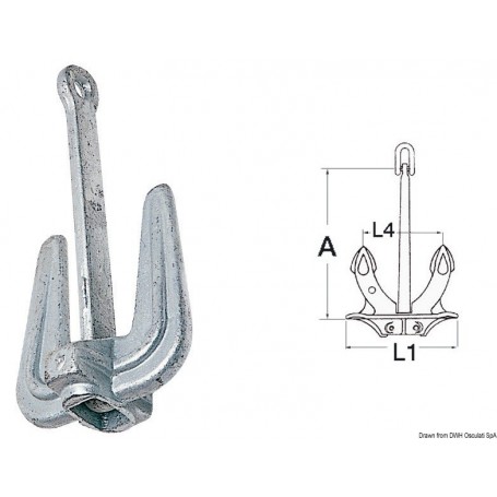 Ancre Hall - Osculati Ancres 8033137065347 01.142.25