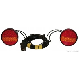 Kit feu à LED - Osculati accessoires remorque 8033137068324 02.023.20