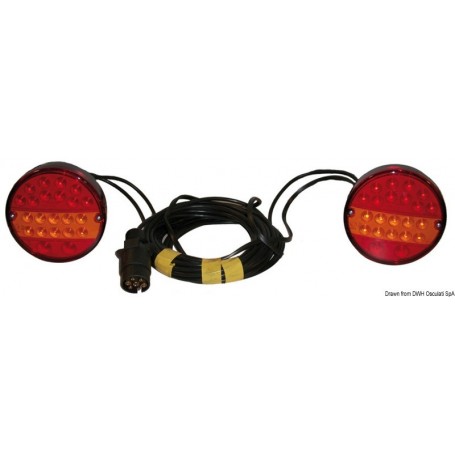Kit feu à LED - Osculati accessoires remorque 8033137068324 02.023.20