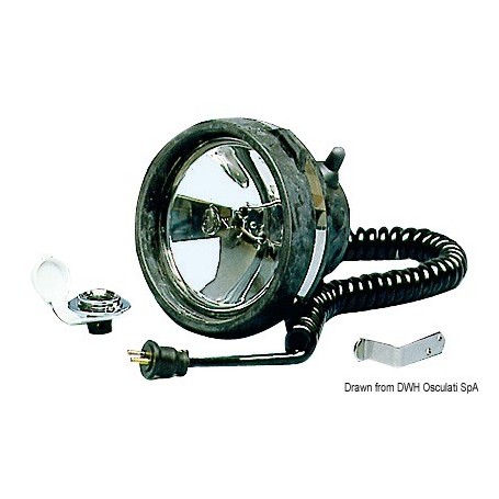 Projecteur Utility Rubber Spot - Osculati Projecteurs de pont 8033137019371 13.016.00