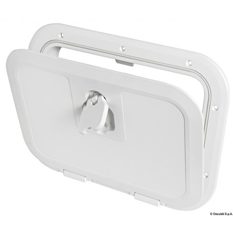 Trappes inspection modèle caréné avec vis invisibles - Osculati coffre et trappe  20.298.00