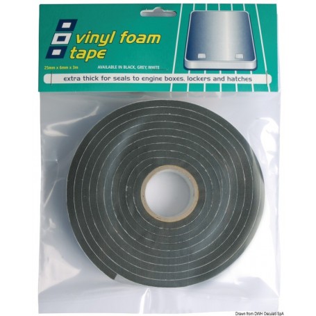Ruban adhésif pour étanchéité des hublots, panneaux de pont, fenêtres etc. - PSP Marine Tapes Version:3 X 19 mm Lot de 250184000