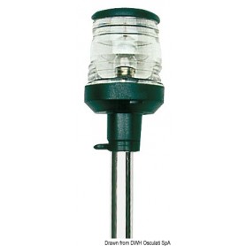 Hampe Classic 360° rabattable - Osculati Version:feu plastique noir 60 cm803313701243311.130.00