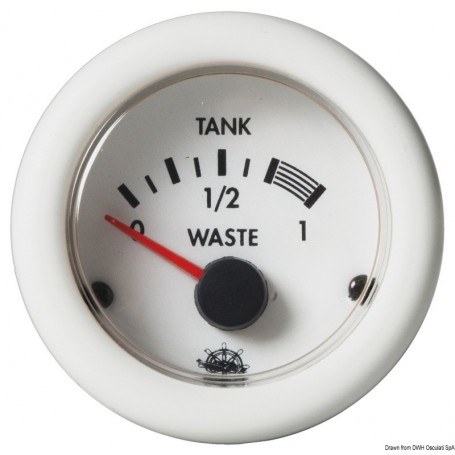 Indicateur des eaux usées Waste Guardian 10/180 ohm - Osculati Indicateurs de niveaux 8033137116711 27.538.01