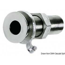 Passes-coque au ras inox 316 - Osculati Crépine / Passe coque 8033137103391 17.525.00