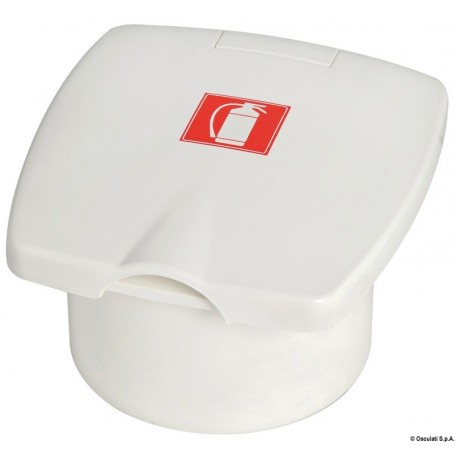 Bloc en ABS blanc - Osculati Extincteurs marins 8033137019180 17.452.93