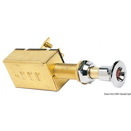 Interrupteur ON-OFF avec témoin lumineux - Osculati Les Interrupteurs 8033137002434 14.955.01