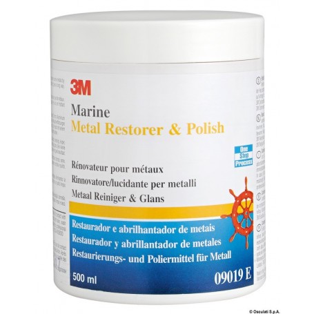 3M Marine Métal Restorer & Polish - 3M Produits d'entretien 8021684107504 65.309.18