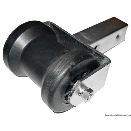 Roue central fixe - Osculati accessoires remorque 8033137068935 02.030.01