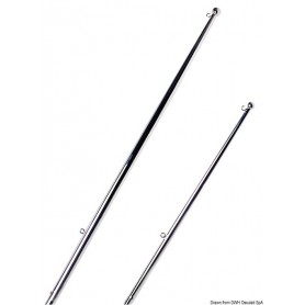 Mâts de pavillon en inox poli miroir, avec système de blocage à gâchette - Osculati Version:Mât de pavillon 1200mm80331371219993