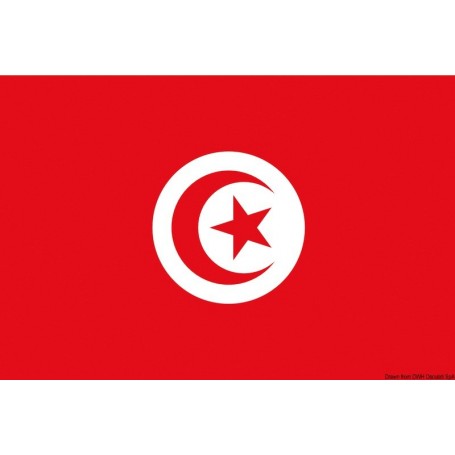 Pavillon  Tunisie Drapeaux et pavillons 8033137122477 35.438.01