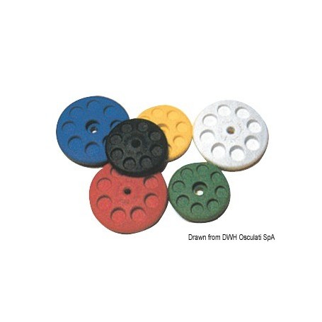 Poignées de trapèze à disque Le lot de 2 - Osculati Stick rappel & trapèze 8033137166839 60.202.01BL