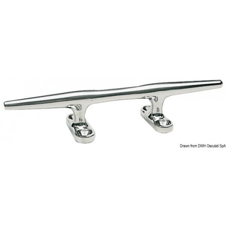 Taquets Hollow Cleat Style américain, très fonctionnels et robustes, polis miroir - Osculati Taquets et chaumards 8033137044908 