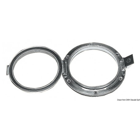 Hublots VEMEFA inox poli- Osculati Panneau de pont & hublot 8033137107085 19.070.01