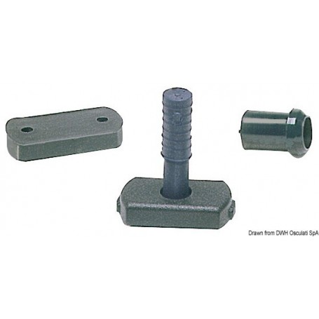 Articulations de barre franche - Viadana Stick rappel & trapèze 8033137166747 60.050.04