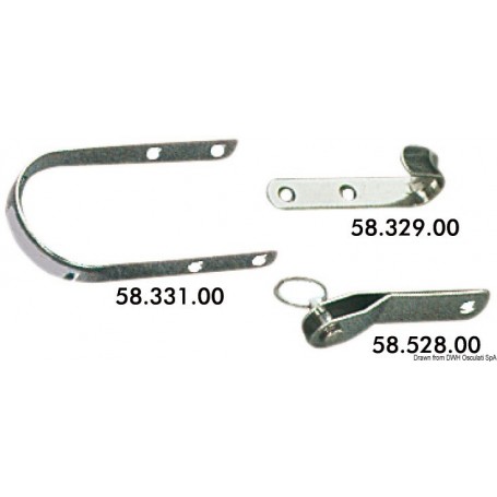 Cavaliers/Colliers de serrage/Cadènes - Viadana Le gréement 8033137166273 58.331.00