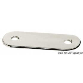 Lot Socles pour Taquets Camel pour renfort ou finition - Osculati Version:Base uniquement 4013330 Lot de 2803313713170740.133.50