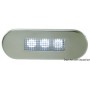 Lumière de courtoisie étanche façade inox poli Le lot de 2 - Osculati Eclairage intérieur 8033137000645 13.180.01