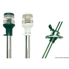 Hampe Compact 360° rétractable - Osculati Feux de navigation 8033137012822 11.141.00