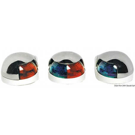 Feux de pont en inox - Osculati Version:225° proue803313701206811.507.05