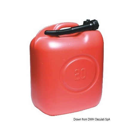 Jerrican essence Eltex - Osculati Nourrices et réservoir carburant  18.350.10
