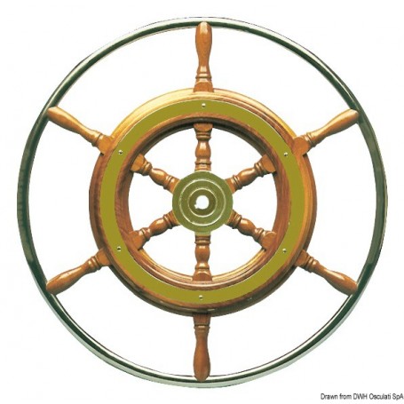 Barre à roue inox - Osculati Volant & Barre à roue  45.161.42