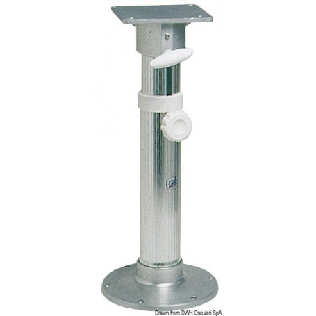 Support pour sièges pivotants en aluminium anodisé - Osculati Siège, fauteuil  et pied de siège 8033137011641 48.650.00