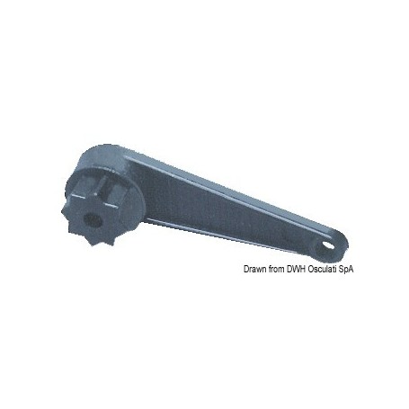 clé en fibre de verre pour ouverture bouchons carburant/eau Le lot de 3 - Osculati Nables et events 8033137110511 20.460.11