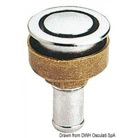 Event carburant en laiton chromé, à ras Nables et events 8033137109621 20.284.01