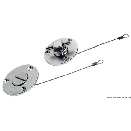 Nables de vidange En inox AISI 316 - Osculati Nables et events 8033137106941 18.541.00