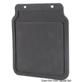 Bavettes de garde-boue Le lot de 4 - Osculati accessoires remorque 8033137067600 02.005.01