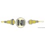 Connecteur en Lexan pour raccordement de fiches - Uflex Prise 220 V et 12 V camping 93344003509 14.110.30