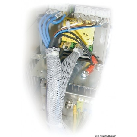 Gaine de protection tressée Cosses et Cables électriques  14.134.10