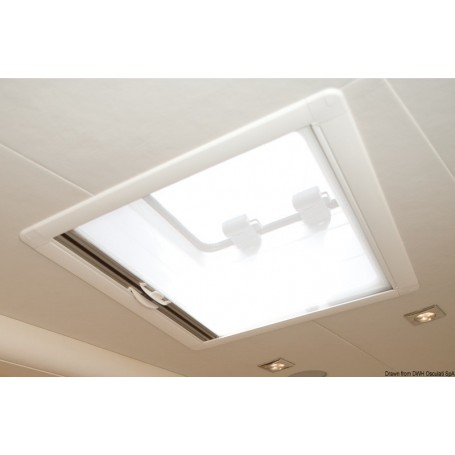Rideau occultant et moustiquaire à enrouler OCEANAIR Recessed SkyScreen - OceanAir Panneau de pont & hublot 8033137108860 19.805