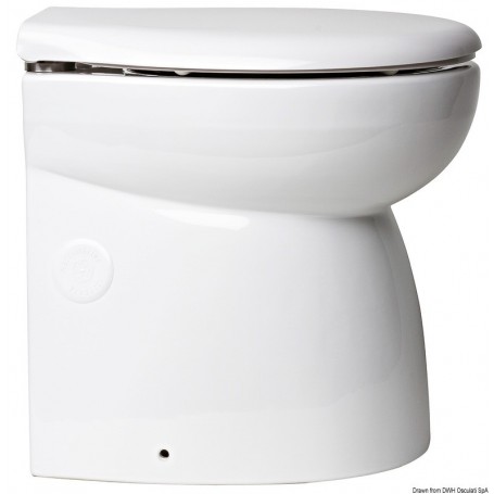 Modèle Élégant haut avec pompe SILENT 80 dB - Osculati Wc marin 8033137051654 50.218.01