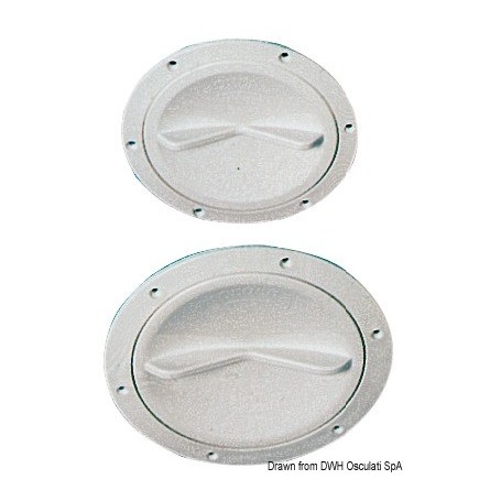 Bouchons inspection, poignée pour ouverture facile - Osculati coffre et trappe 8033137109348 20.201.00