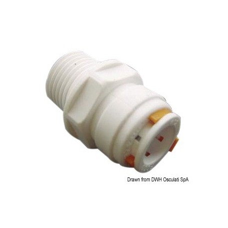 Raccords rapides pour installations de réseau eau KP  12 mm - Osculati