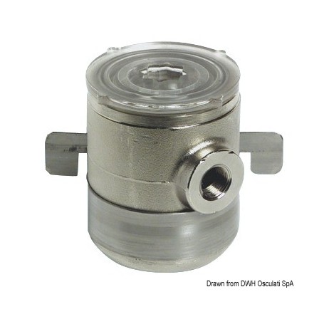 Filtres à eau laiton chromé Filtre à eau 8033137103520 17.649.02