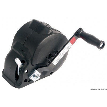 Treuil caréné pour halage embarcations - Osculati accessoires remorque 8033137049460 02.100.01