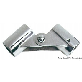 Articulations externes à 90° - Osculati Taud bimini et cagnard 8033137145858 46.330.22