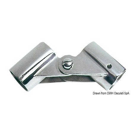 Articulations externes à 90° - Osculati Taud bimini et cagnard 8033137145858 46.330.22