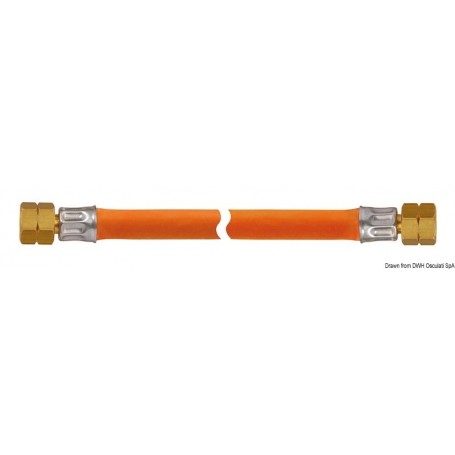 Tuyaux G 1/4 LH x G 1/4 LH - GOK instalation gaz 8033137152412 50.013.51