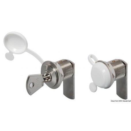 Serrures cylindriques, clé YALE - Osculati Serrures et loquets 8033137126970 38.131.80