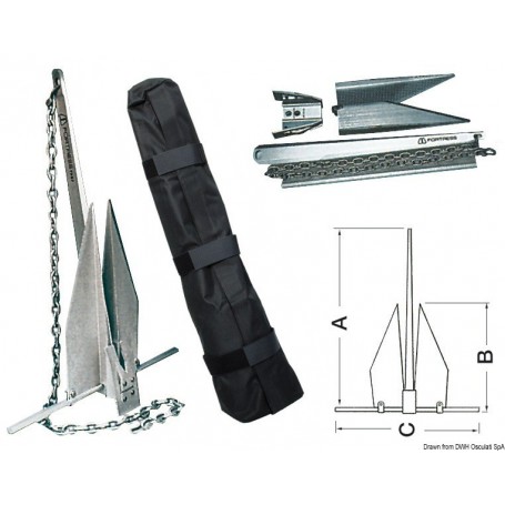 Ancre Fortress démontable - Fortress Ancres 8033137064746 01.100.11